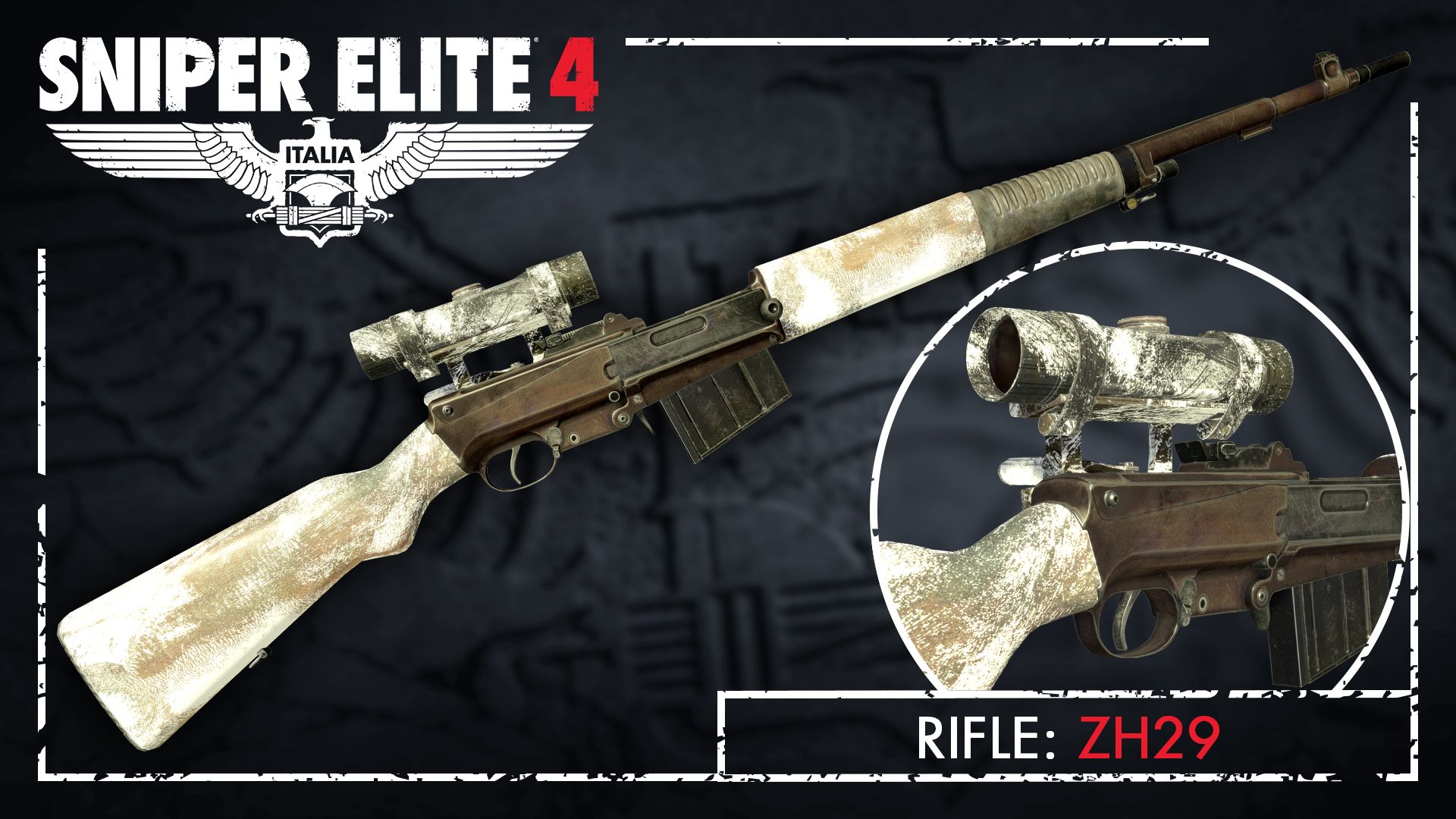 sniper elite 4 weapons